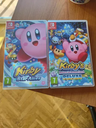 Lote 2 Juegos Kirby Nintendo Switch