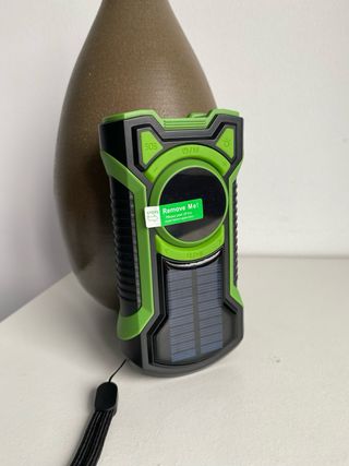 Radio de emergencia solar y SOS