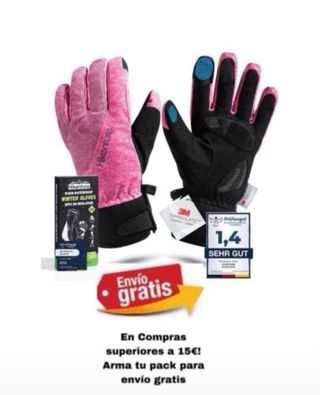 Guantes invierno  Pantalla táctil Mujer talla S