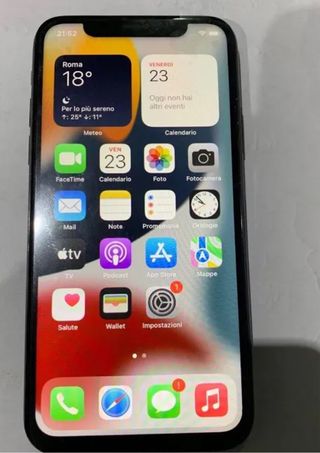 iPhone X 64GB Argento