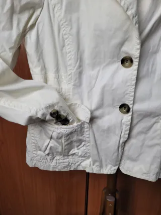 Americana Zara Blanca Talla L