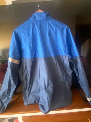 Chubasquero Nike Hombre Azul/Gris