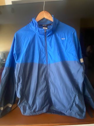 Chubasquero Nike Hombre Azul/Gris