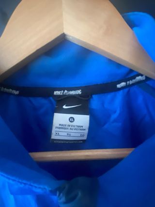 Chubasquero Nike Hombre Azul/Gris