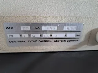 Destructora de documentos industrial.