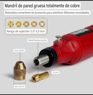 Mini taladro Dremel con 24 accesorios OFERTA!!!