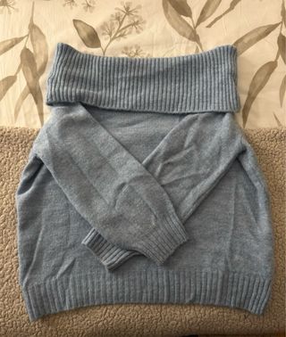 Jersey azul de punto