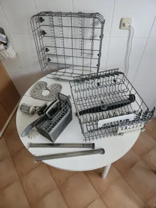 Cestas y piezas lavavajillas AEG