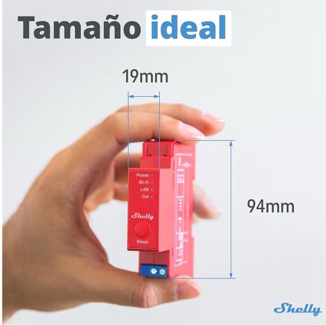 Shelly Pro 1PM - Interruttore Relè Intelligente