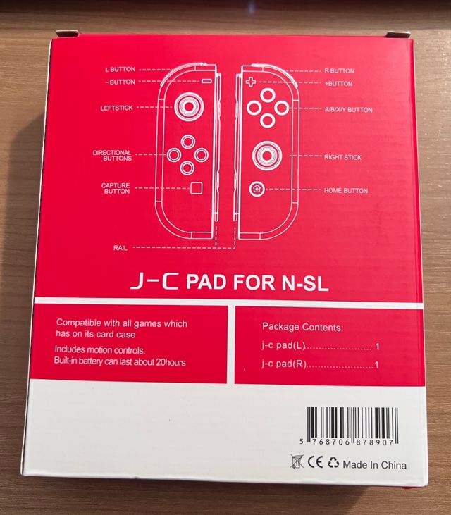 Mandos J-C PAD (L)/(R) Switch