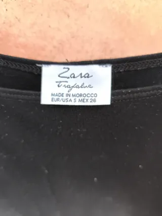 Vestido negro tirantes