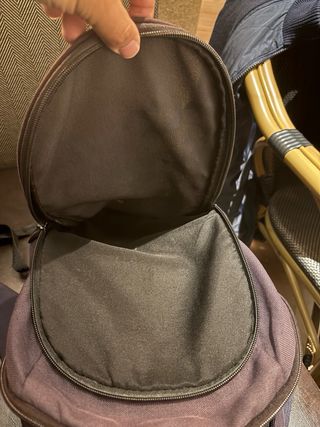 Mochila Puma azul oscuro en buen estado