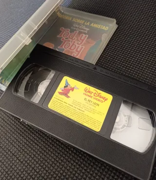 El Rey León VHS Clásicos Disney Castellano