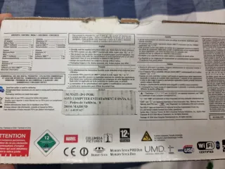 PSP Blanca Completa con Caja y Juego