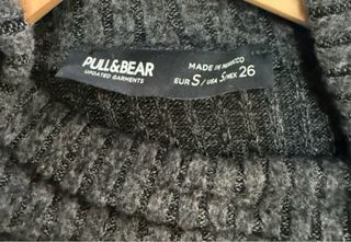 Vestido largo de invierno gris