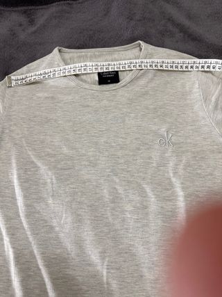 Maglietta Calvin Klein M uomo grigia