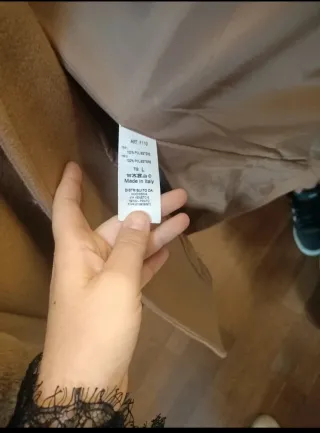 Cappotto lungo beige Modissima taglia L