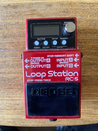 Boss RC-5 Loop Station + FS-6