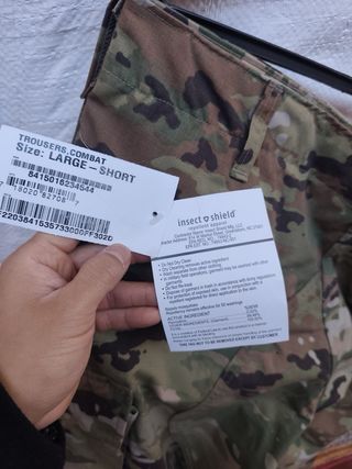 Pantalón militar original del ejército americano