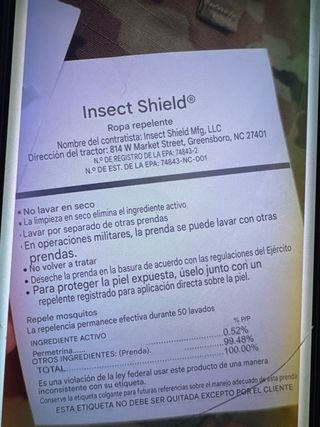 Pantalón militar original del ejército americano