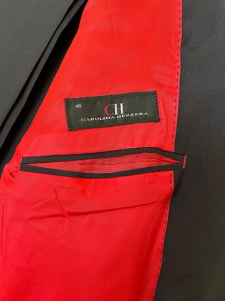 Traje de seda hombre CAROLINA HERRERA