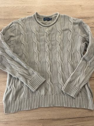 Maglione Ralph Lauren Cotone Donna Grigio/Rosso