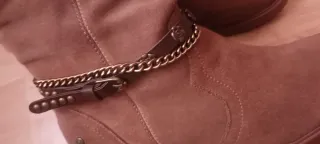 Botines de piel Talla 39