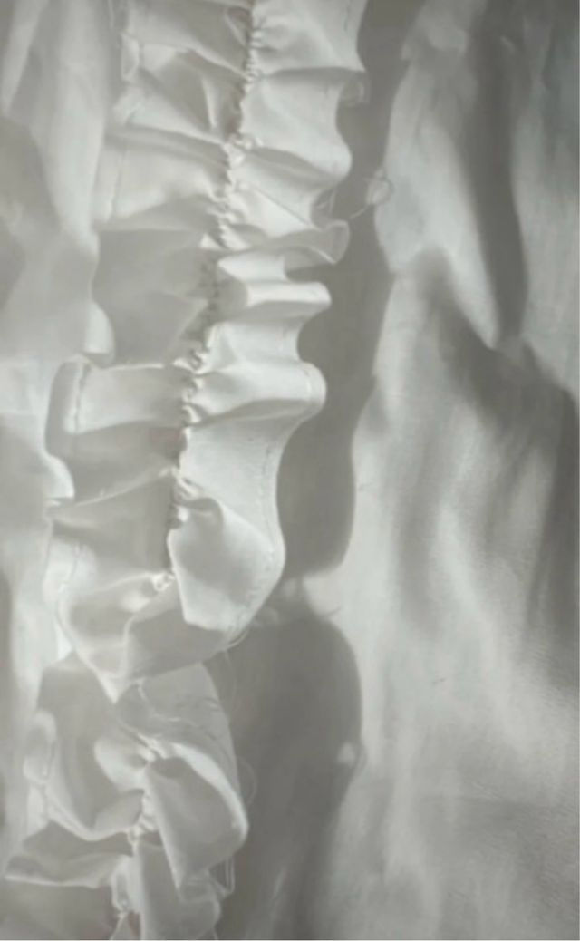 Sudadera Zara Negra y Blanca Talla S