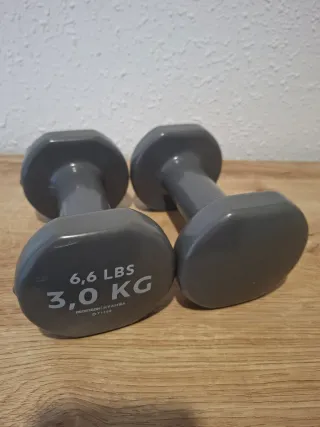 Mancuernas 3Kg (6.6 Lbs) - Set de 2