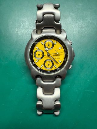 Reloj Viceroy Cronógrafo Titanium Amarillo