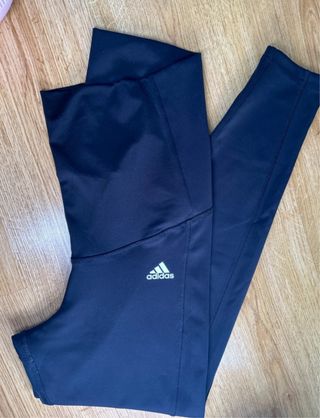 Leggings premamá Adidas azul