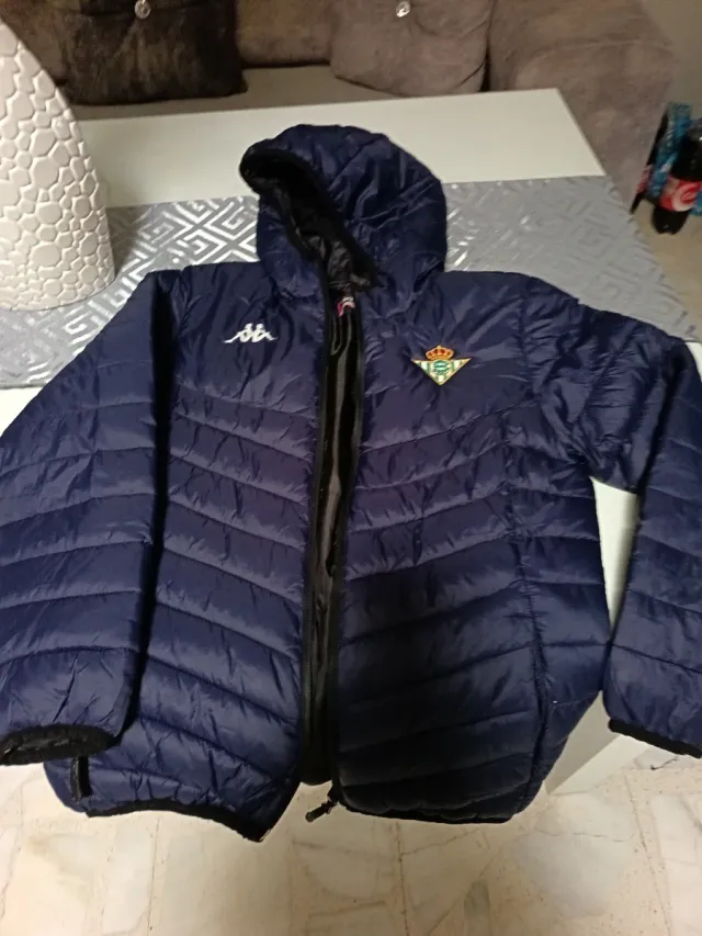 Chaqueta azul acolchada Kappa talla 12