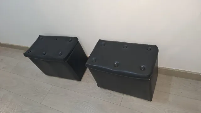 Pack 2 Puffs Polipiel Negros