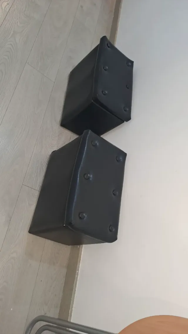 Pack 2 Puffs Polipiel Negros