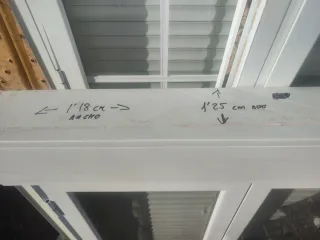 1Ventana Climalit con persiana