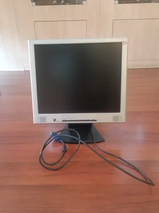 Pantalla Videoseven Plata/Negra