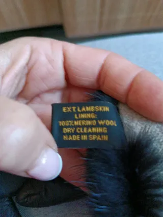 Guantes de Piel Negros Fabricados en España