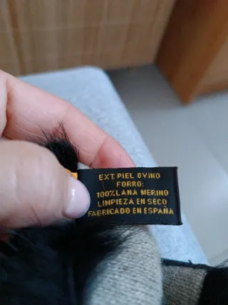 Guantes de Piel Negros Fabricados en España