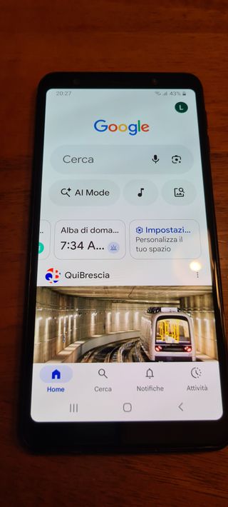 Samsung Galaxy A7 + 3 cover + accessori + memoria
