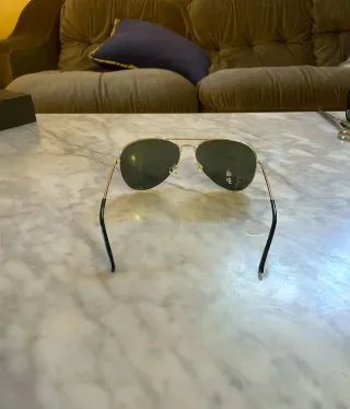 Gafas de sol Hawkers Aviador Doradas Verdes