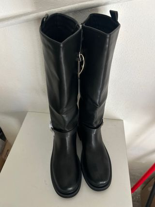 Stivali donna neri con zip tg 41 nuovo