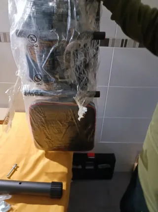 Banco de abdominales plegable