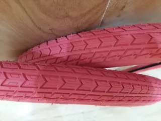 Cubiertas bici niña rosa 24 pulgadas