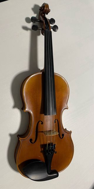Violín con funda y arco