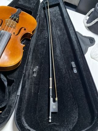 Violín con funda y arco