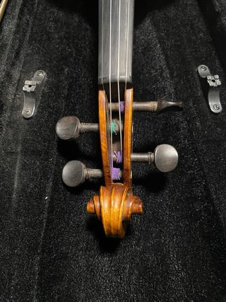 Violín con funda y arco