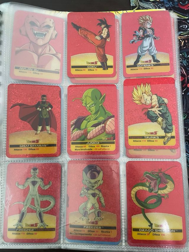 Laminacards Dragon Ball Z Platino & GT