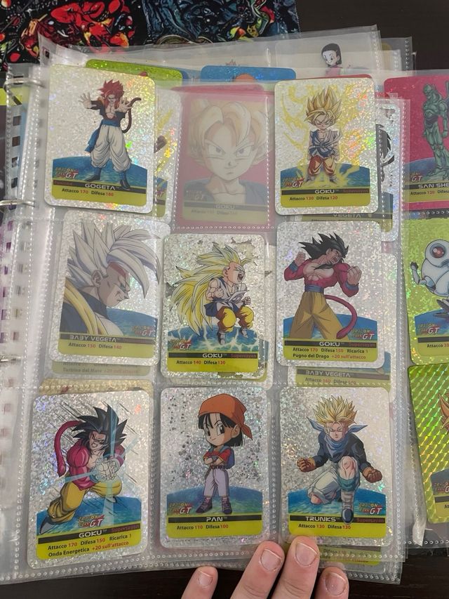Laminacards Dragon Ball Z Platino & GT