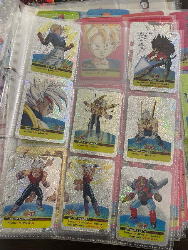 Laminacards Dragon Ball Z Platino & GT