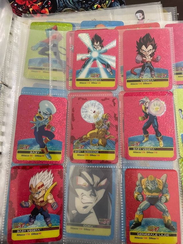 Laminacards Dragon Ball Z Platino & GT